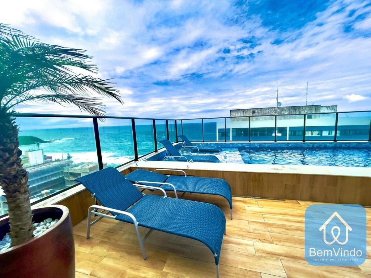 Apartamento Com Linda Vista Mar No Smart Barra 2 Salvador Extérieur photo